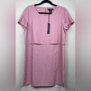 TAHARI Pink Mini Dress Size 8